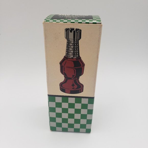 VINTAGE AVON THE ROOK CHESS PIECE~ OLAND AFTER SHAVE ~  Full Bottle 3 FL OZ / BB - Picture 3 of 5